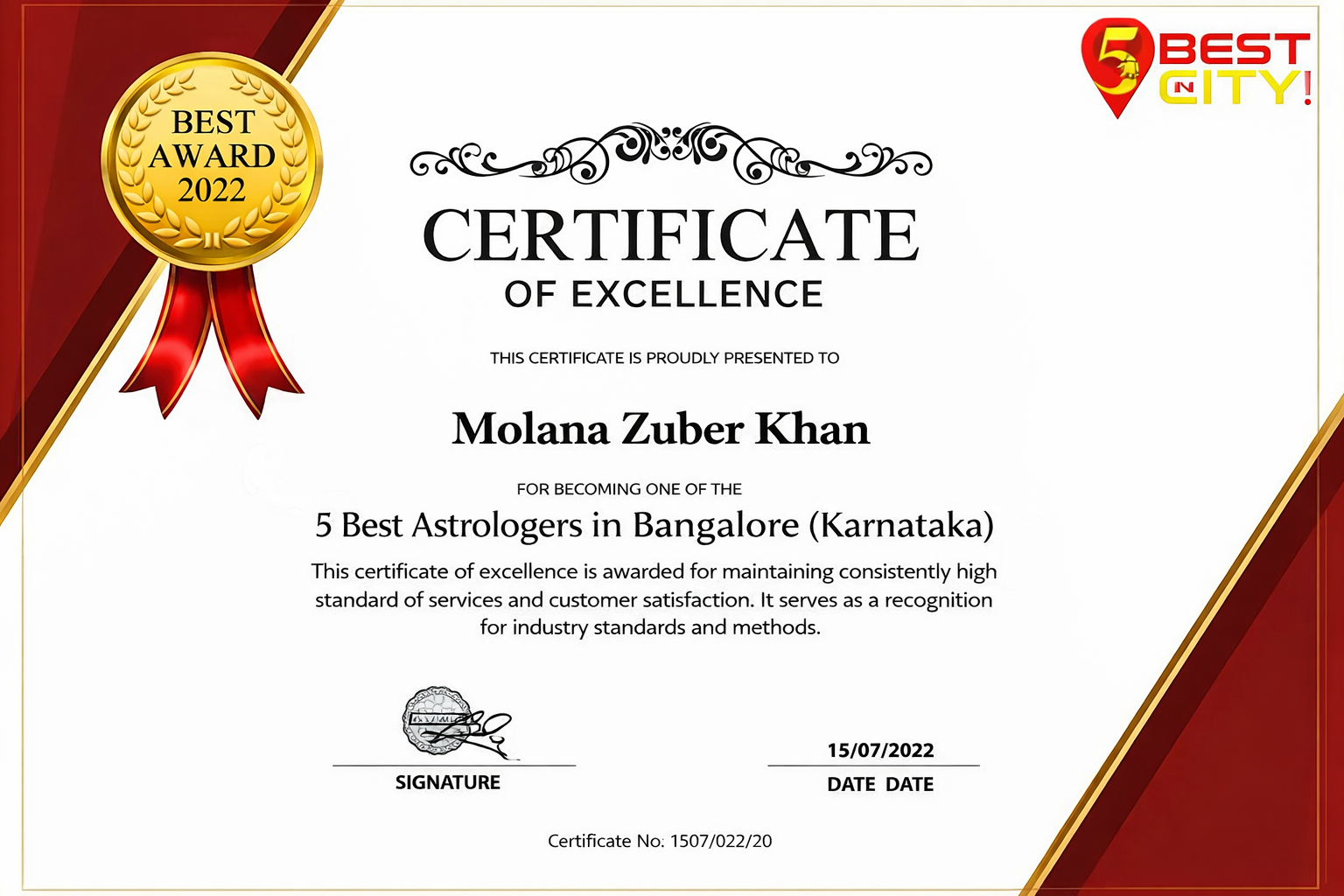 Famous Molana Zuber Khan +91-9876929446