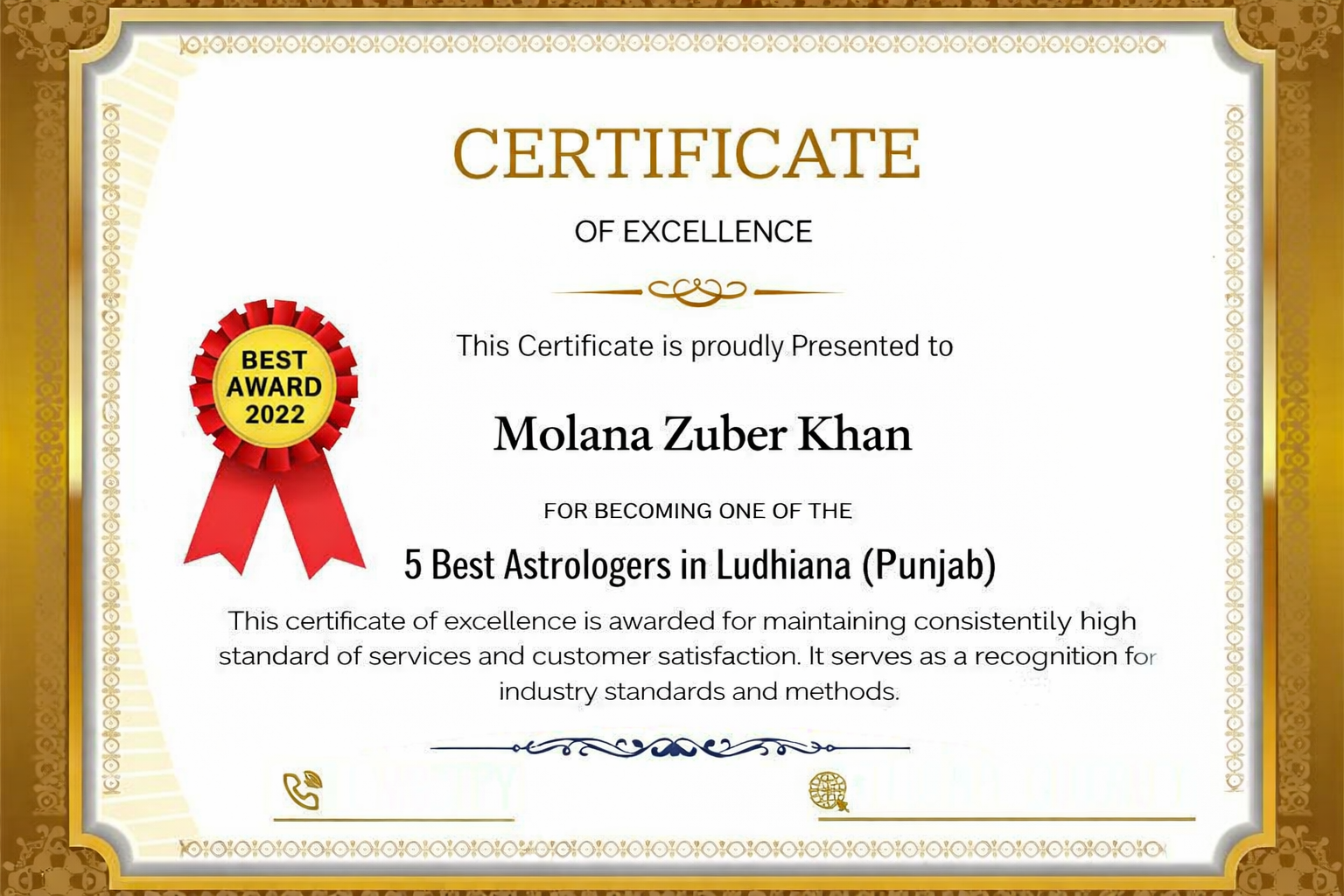 Famous Molana Zuber Khan +91-9876929446